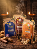 🌿 Shreeman Narayan Natural Dhoop Combo – Sandal, Loban & Adhyatma