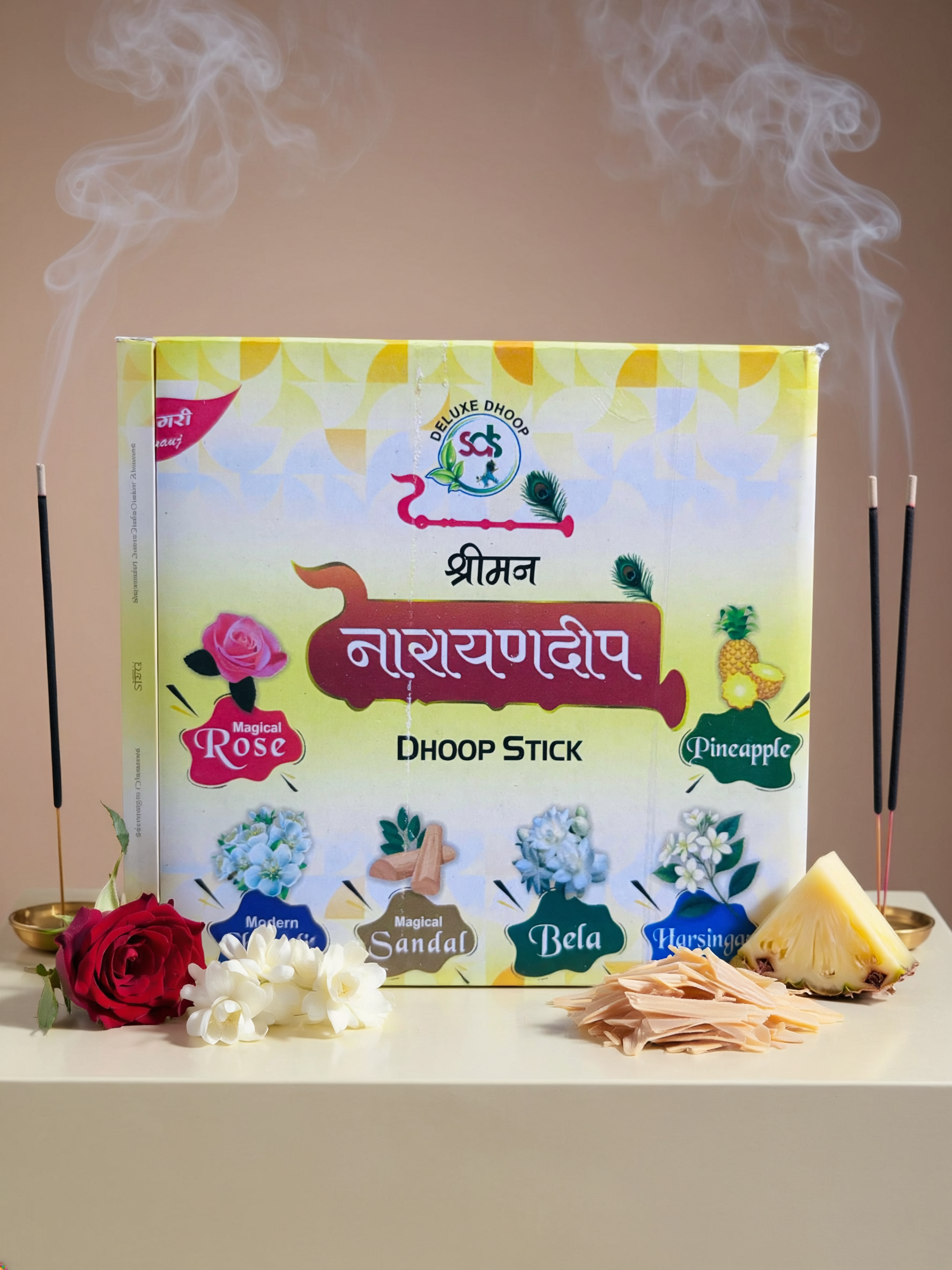🌸 Shreeman Narayan Deep Dhoop Stick – Divine Fragrance Experienc