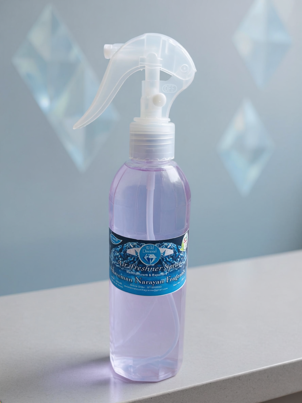 Wild Diamond Air Freshener Spray – Luxury Long Lasting Fragrance (250ml)