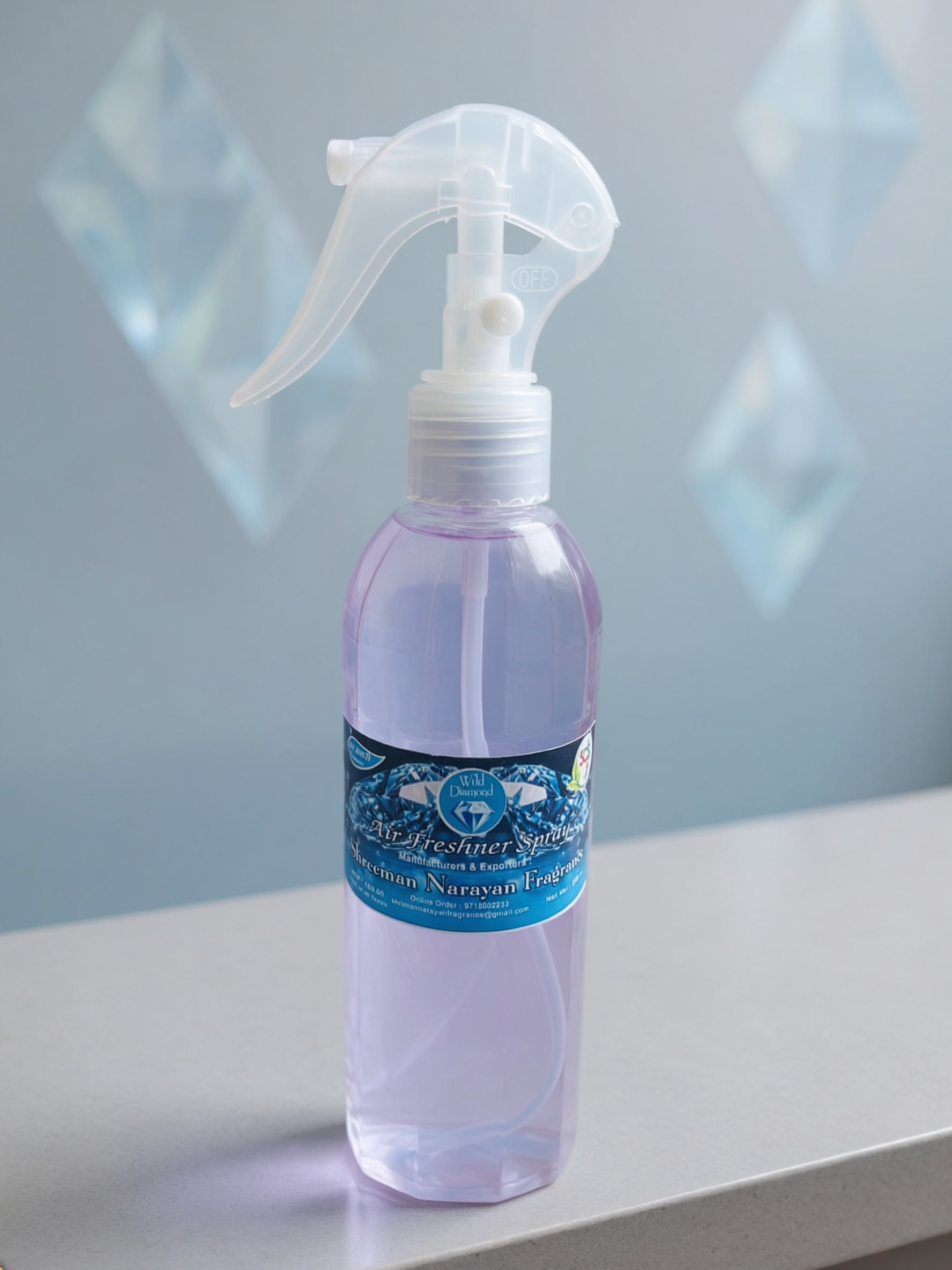 Wild Diamond Air Freshener Spray – Luxury Long Lasting Fragrance (250ml)