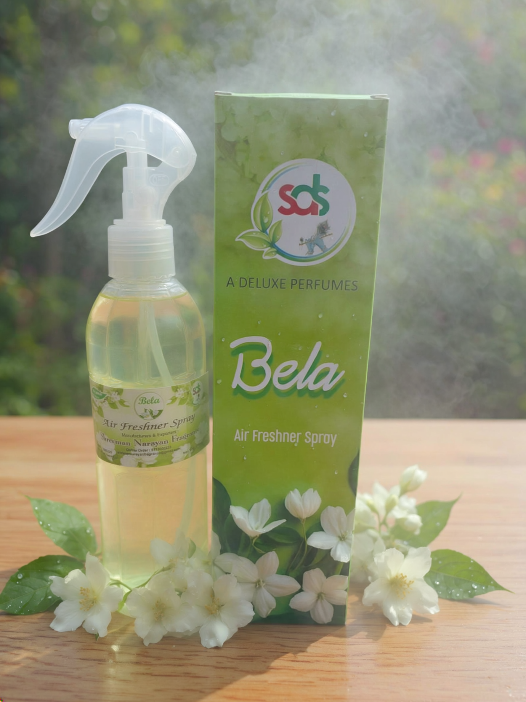SDS Bela Premium Air Freshener Spray.